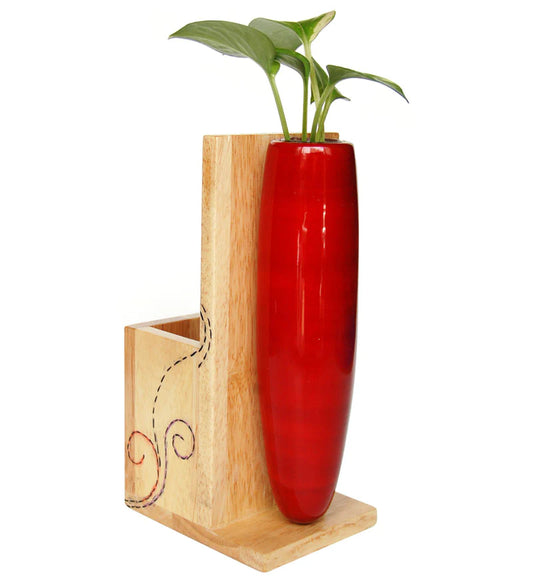 Multiuse Mini Plant Holder - Red