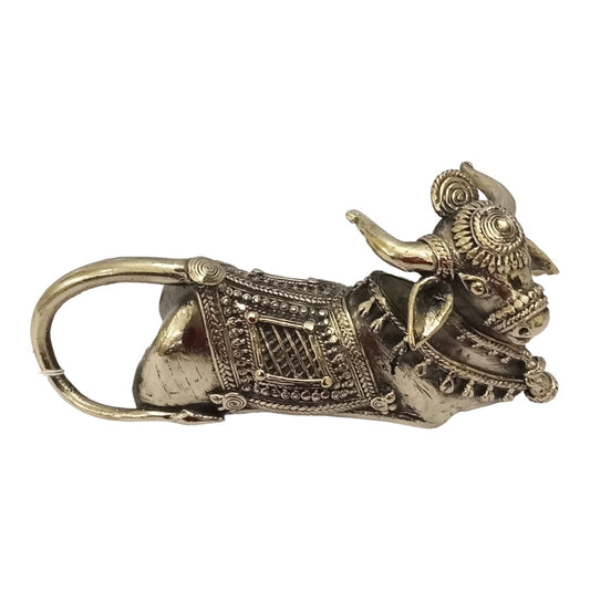 Nandi Seated Metal Craft Style 12