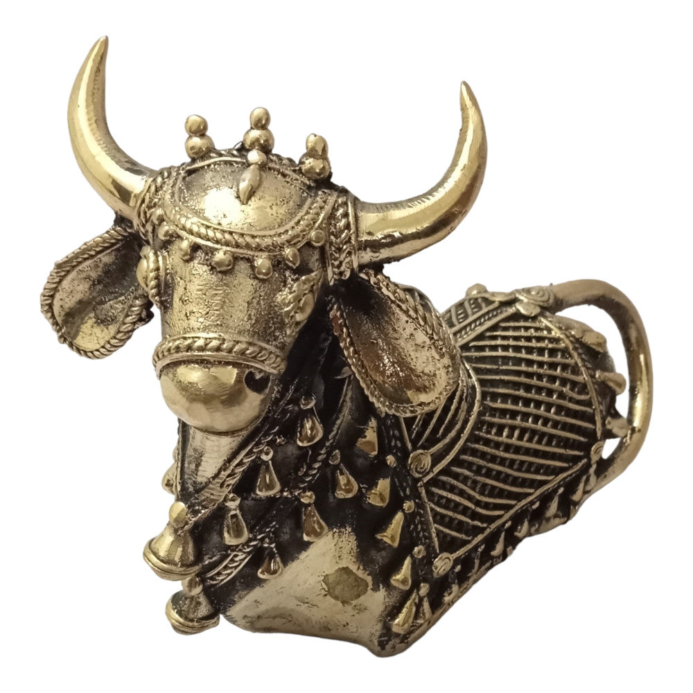 Nandi Seated Metal Craft Style 20