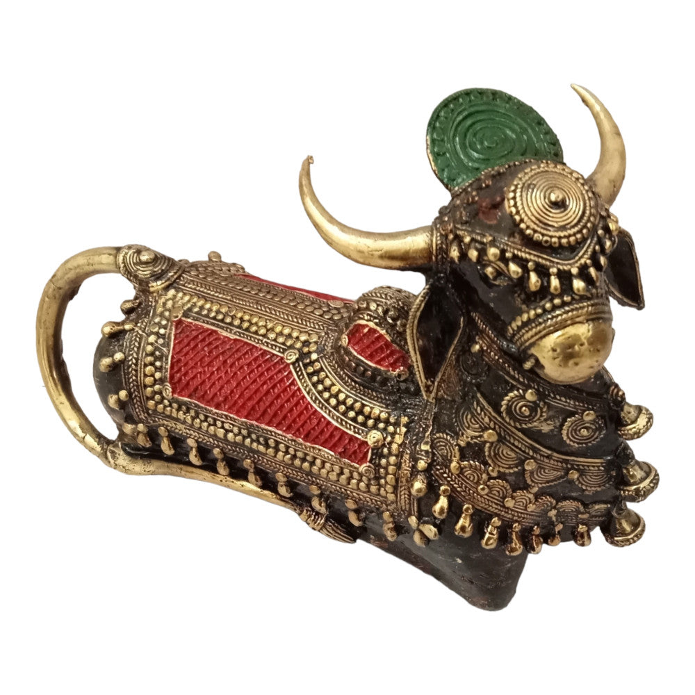 Nandi Seated Metal Craft Style 21