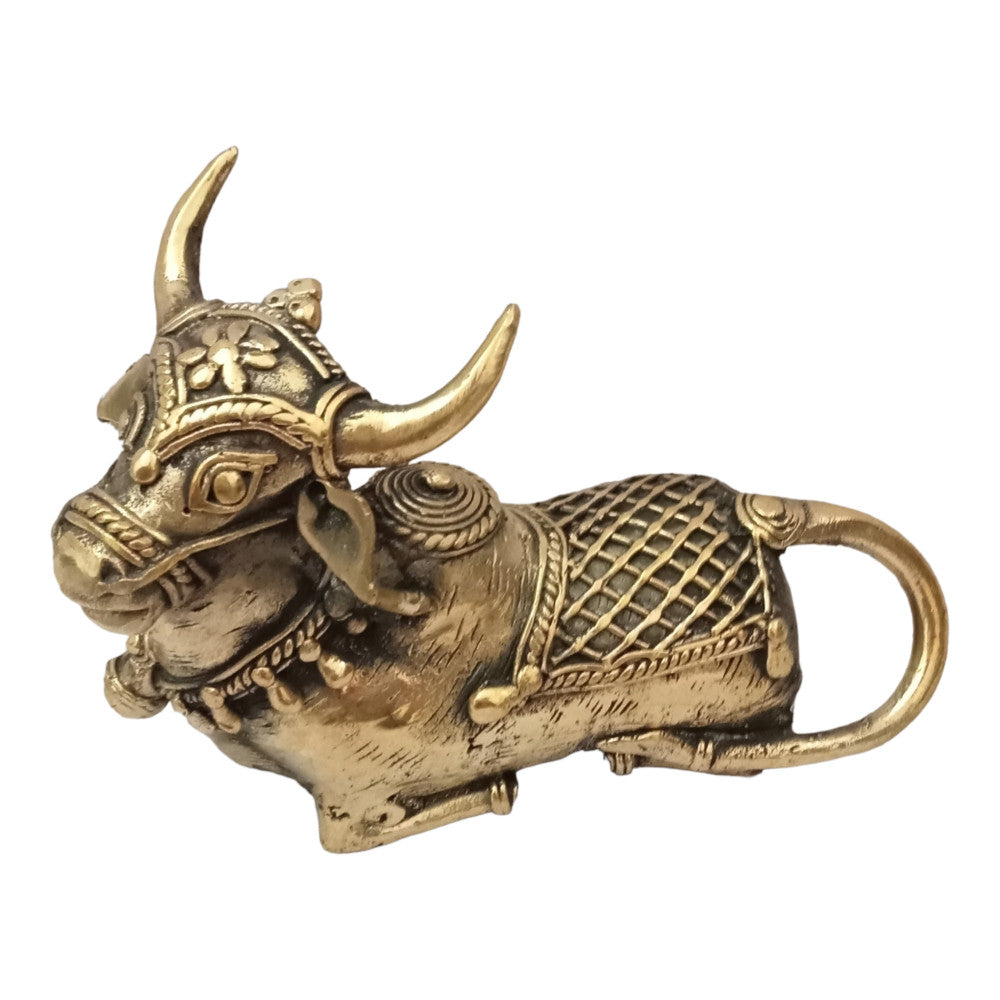 Nandi Seated Metal Craft Style 23
