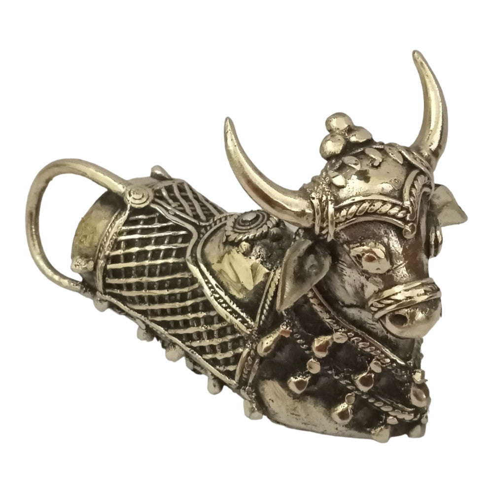 Nandi Seated Metal Craft Style 30