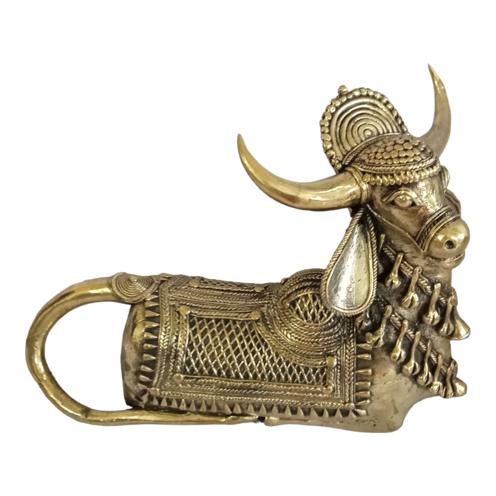 Nandi Seated Metal Craft Style 32
