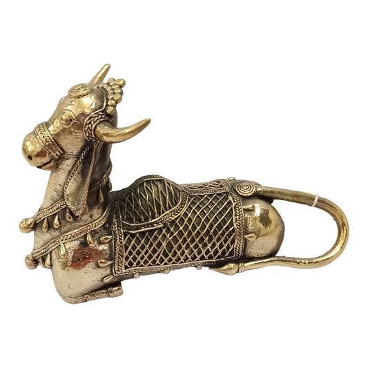 Nandi Seated Metal Craft Style 4