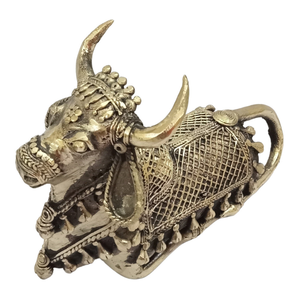 Nandi Seated Metal Craft Style 7
