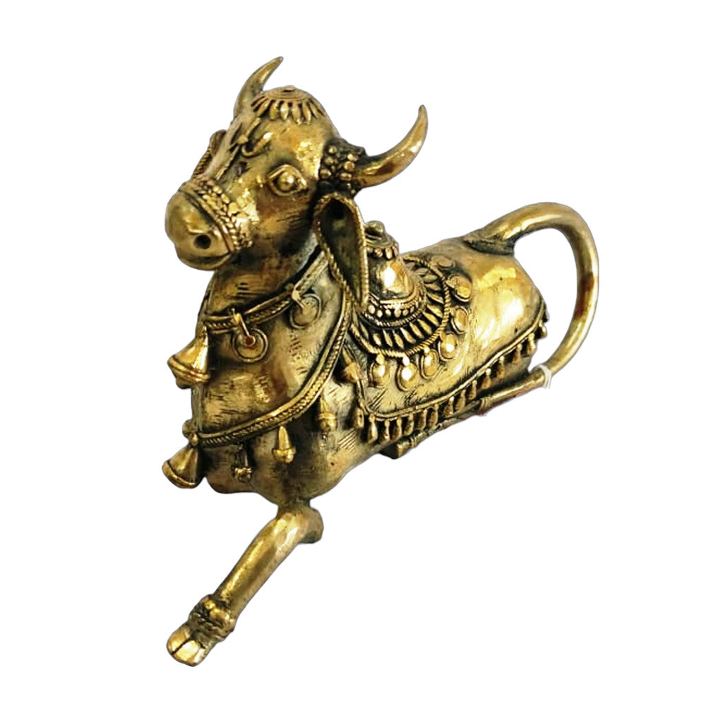 Nandi with Gold Finish