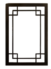 Natural Iron Rusty Mirror Frame