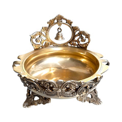 New Fancy Brass Finish Urli