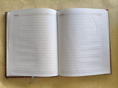 Notebook Diary Beautiful Blue And Black Kheta Embroidery