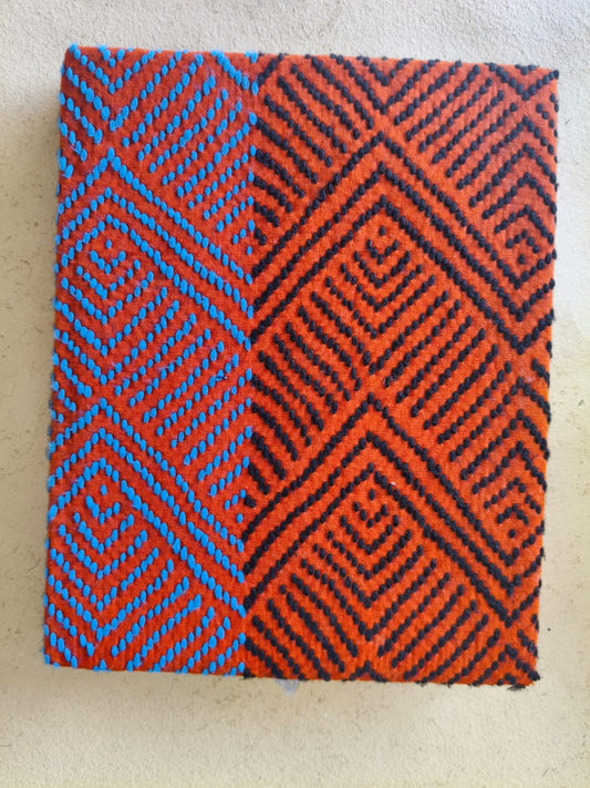 Notebook Diary Beautiful Blue And Black Kheta Embroidery