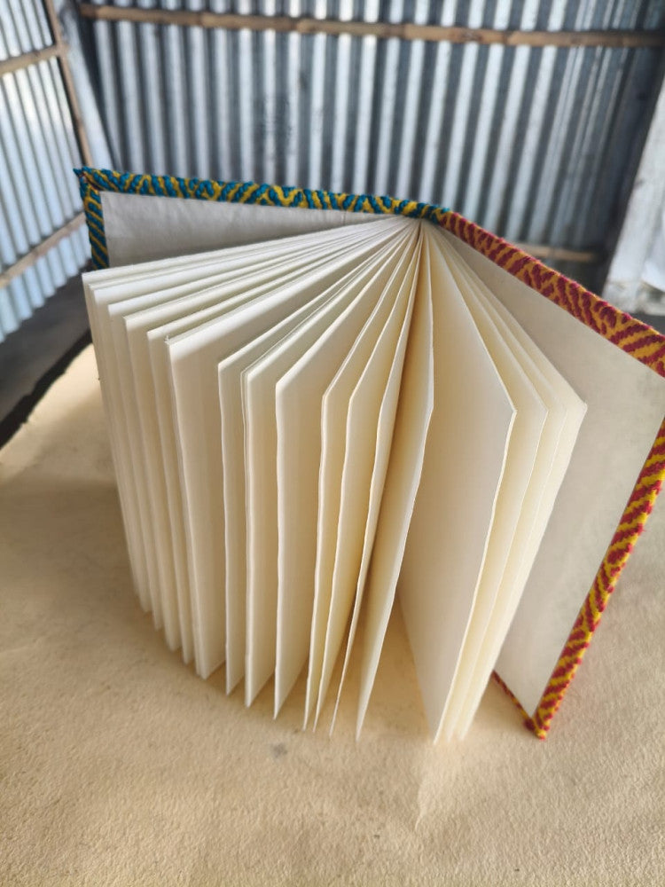 Notebook Diary Beautiful Blue Kheta Embroidery