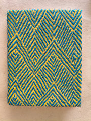 Notebook Diary Beautiful Blue Kheta Embroidery