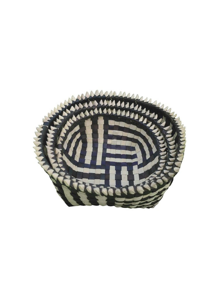 Organizers - Chettinad Kottan - Stacked Spike Kottan, Black