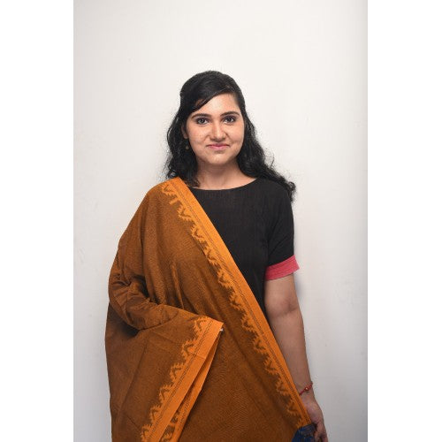 Orissa Ikat Handloom Cotton Dupatta For Women