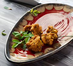Oval Platter Red Colour