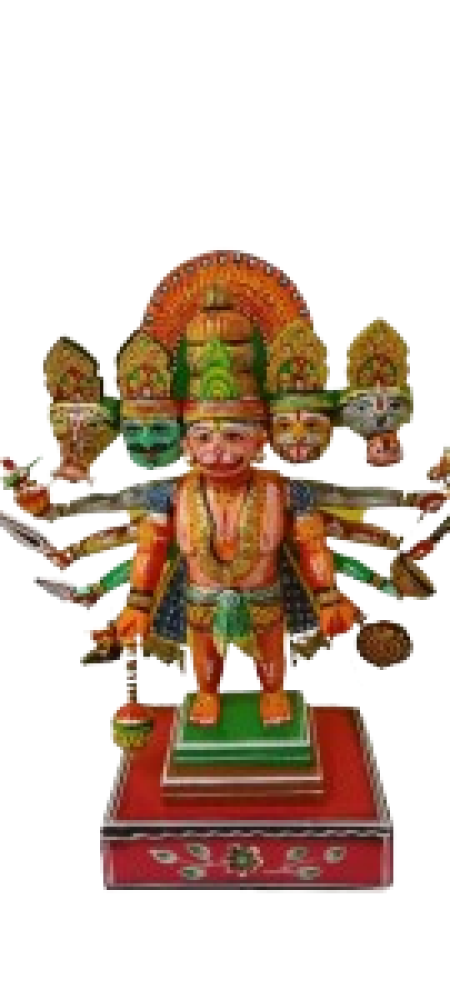 Panchamukhi Wooden hanuman