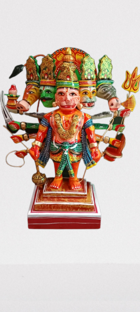 Panchamukhi Wooden hanuman