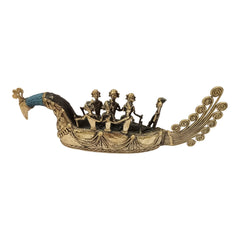 Peacock Boat Metal Craft Style 2