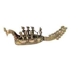 Peacock Boat Metal Craft Style 3