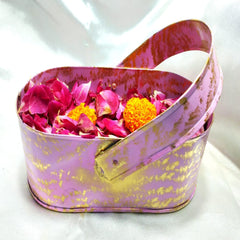 Pink Flower Basket
