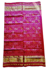 Pink Rajkot Patola Saree