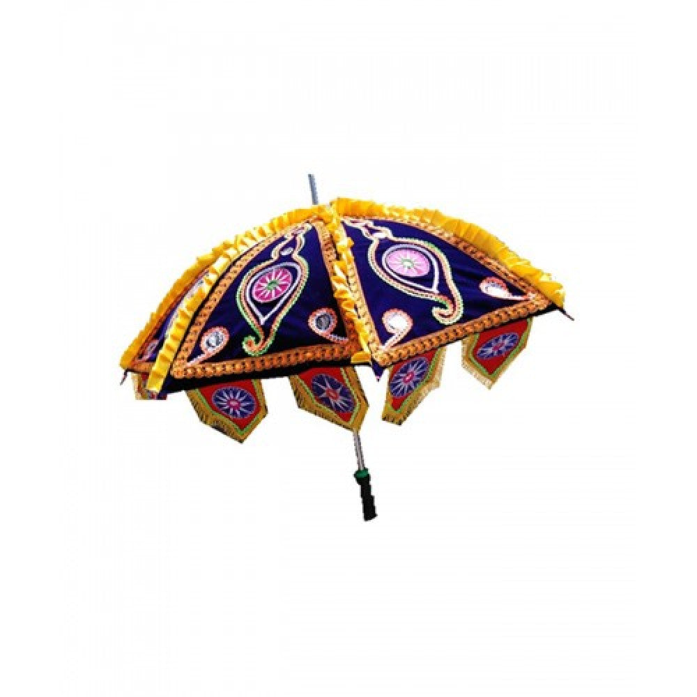 Handmade Pipli Traditional Applique Work Designer SHAHI UMBRELLA