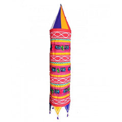 Beautiful Handmade Lapm Shade Pipli Traditional Applique Stark Work