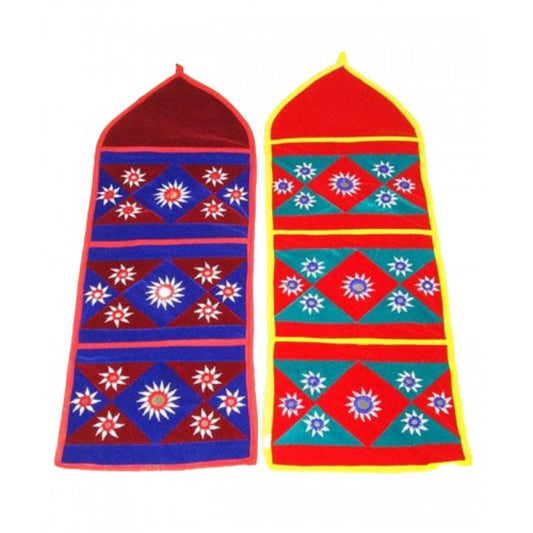 Beautiful Handmade Wall Hanging Bag Pipli Traditional Applique Work