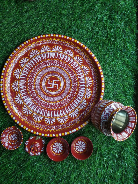 Pooja Thali Set Style 2