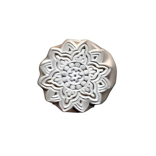 Printing Block Flower Design