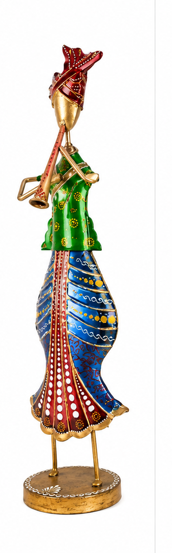 Rajasthani Musical Men Table Décor Set Of 3