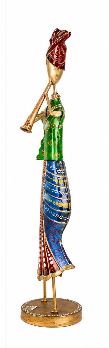 Rajasthani Musical Men Table Décor Set Of 3