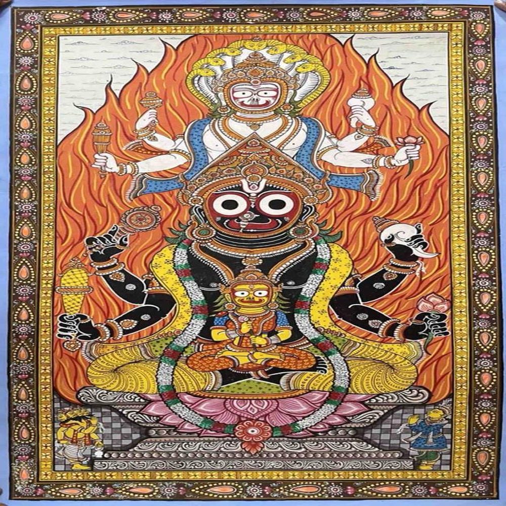 Puri Jagannath Odisha Patchithra (40x24 inch)