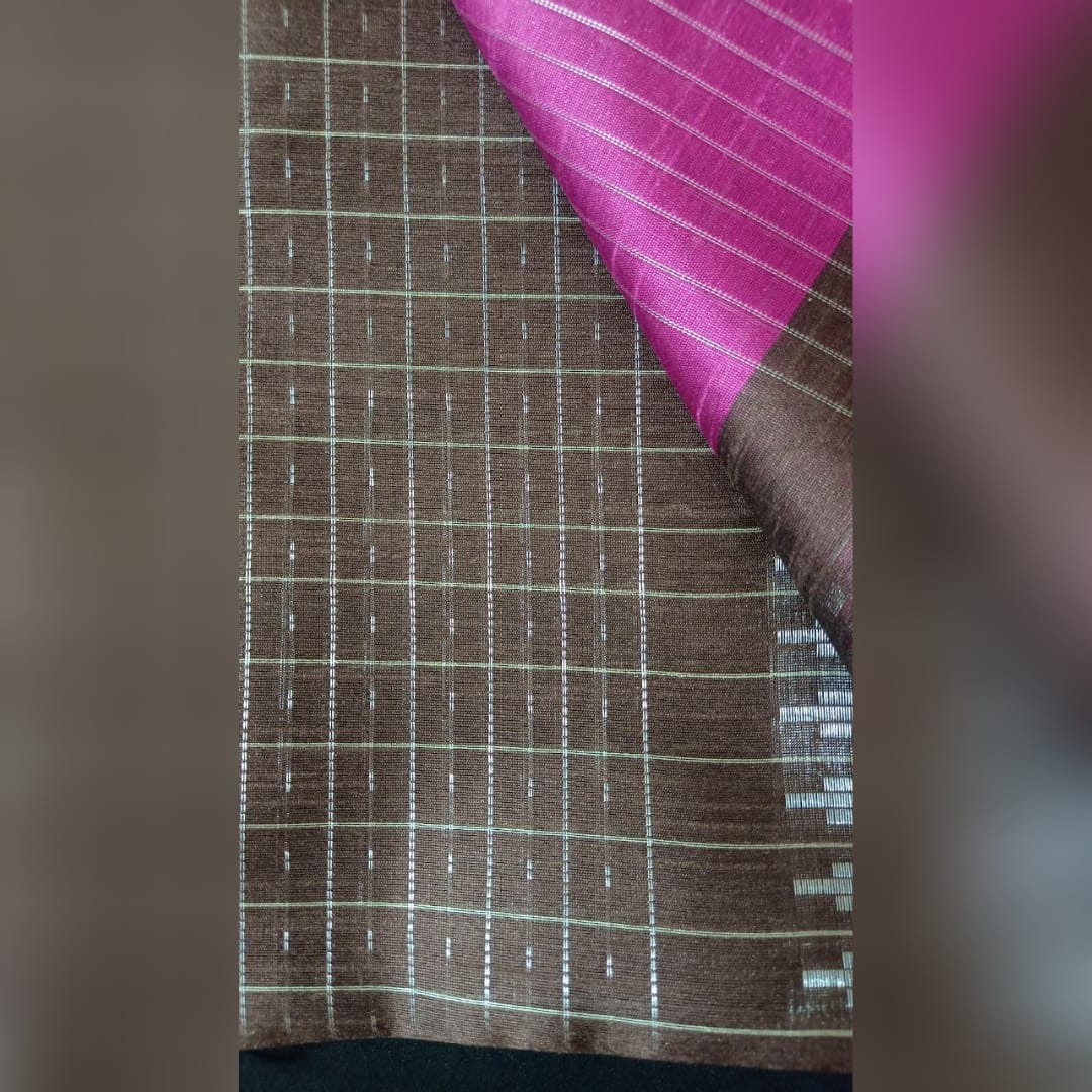 Purple Champa Silk Saree