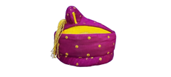 Purple Colour Puneri Pagadi