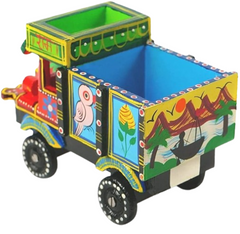 Red Wooden Truck