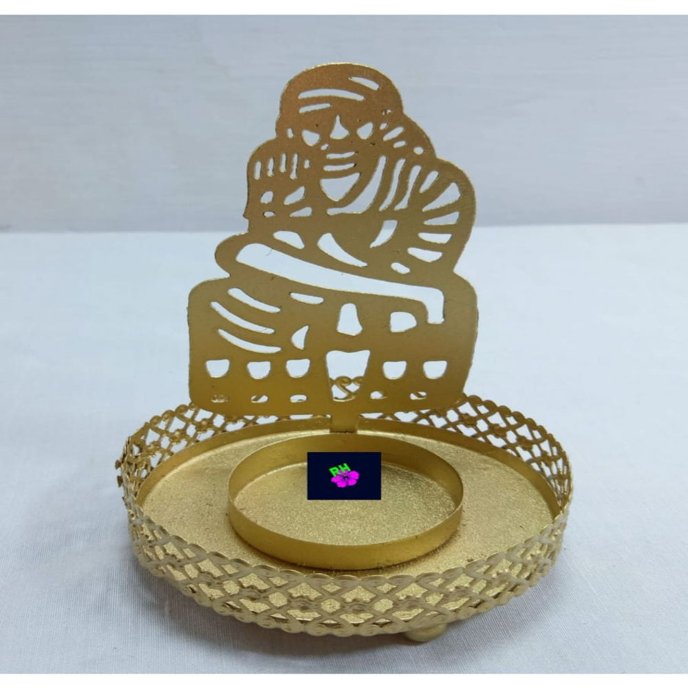 Sai Baba Iron Shadow Diya