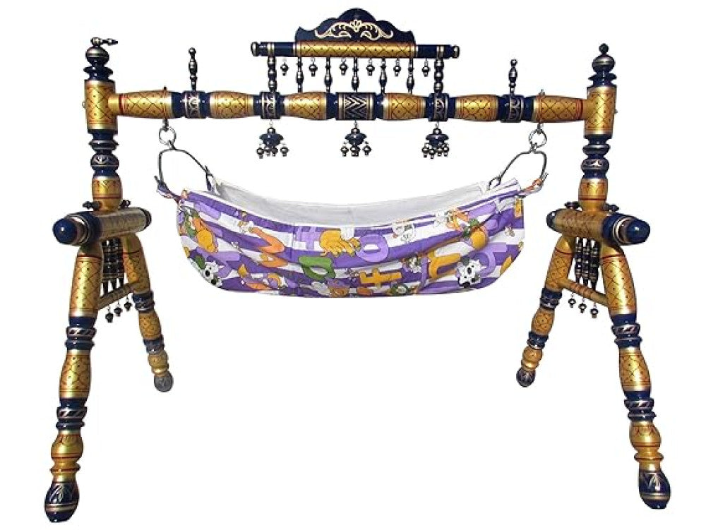 Sankheda Baby Cradle Age 0-3 Years Style 1