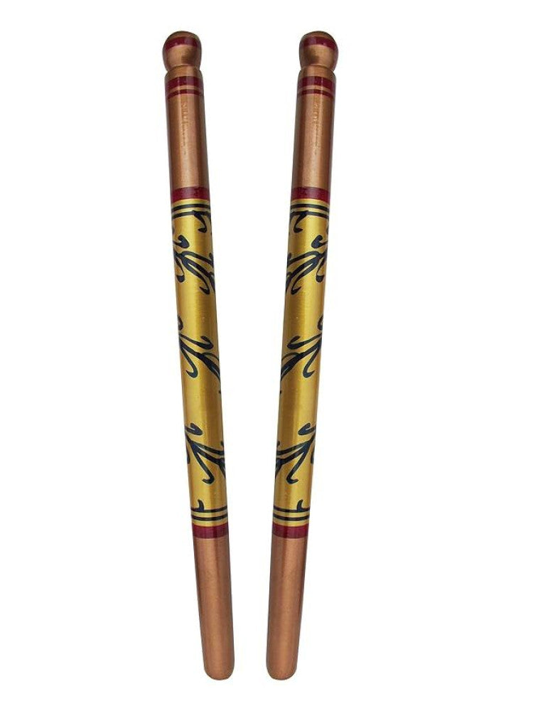 Sankheda Handpainted Wooden Dandiya Sticks Style 1
