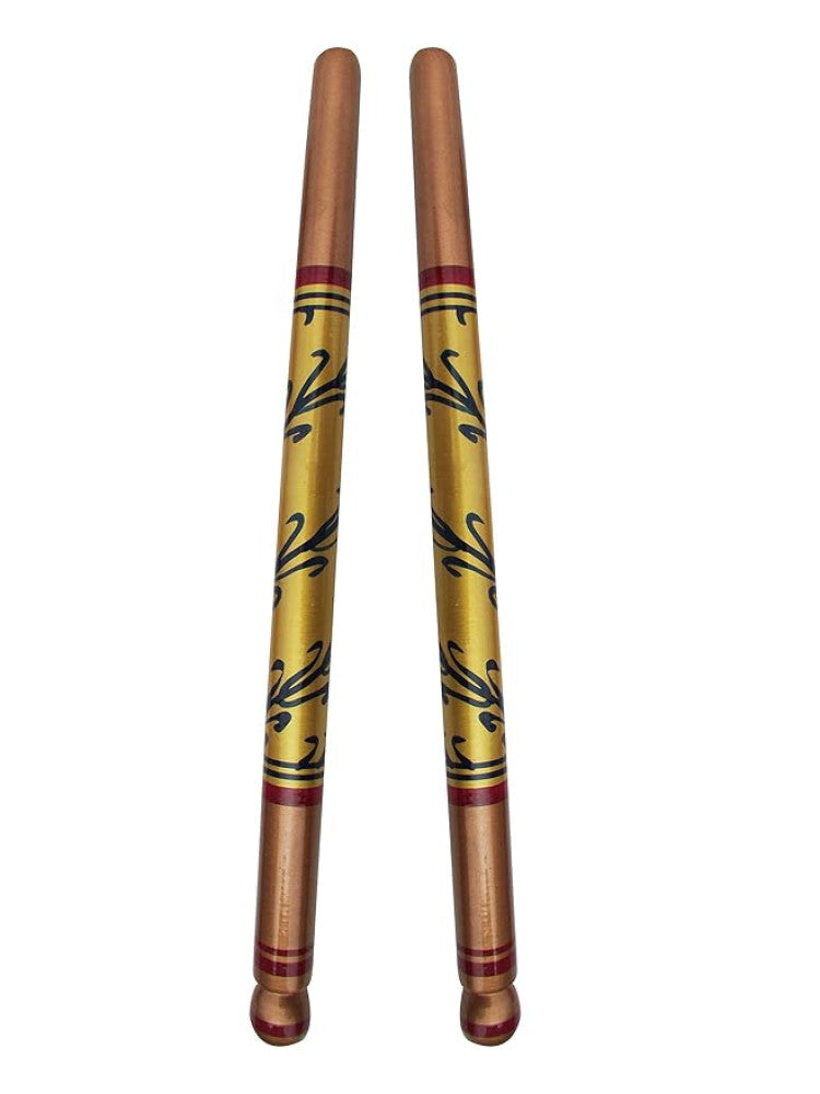 Sankheda Handpainted Wooden Dandiya Sticks Style 1