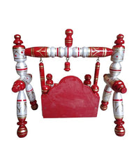 Sankheda Laddu Gopal Jhula Pearl White Cherry