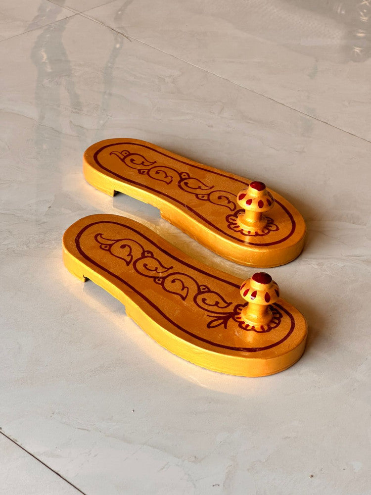 Sankheda Yellow Charan Paduka