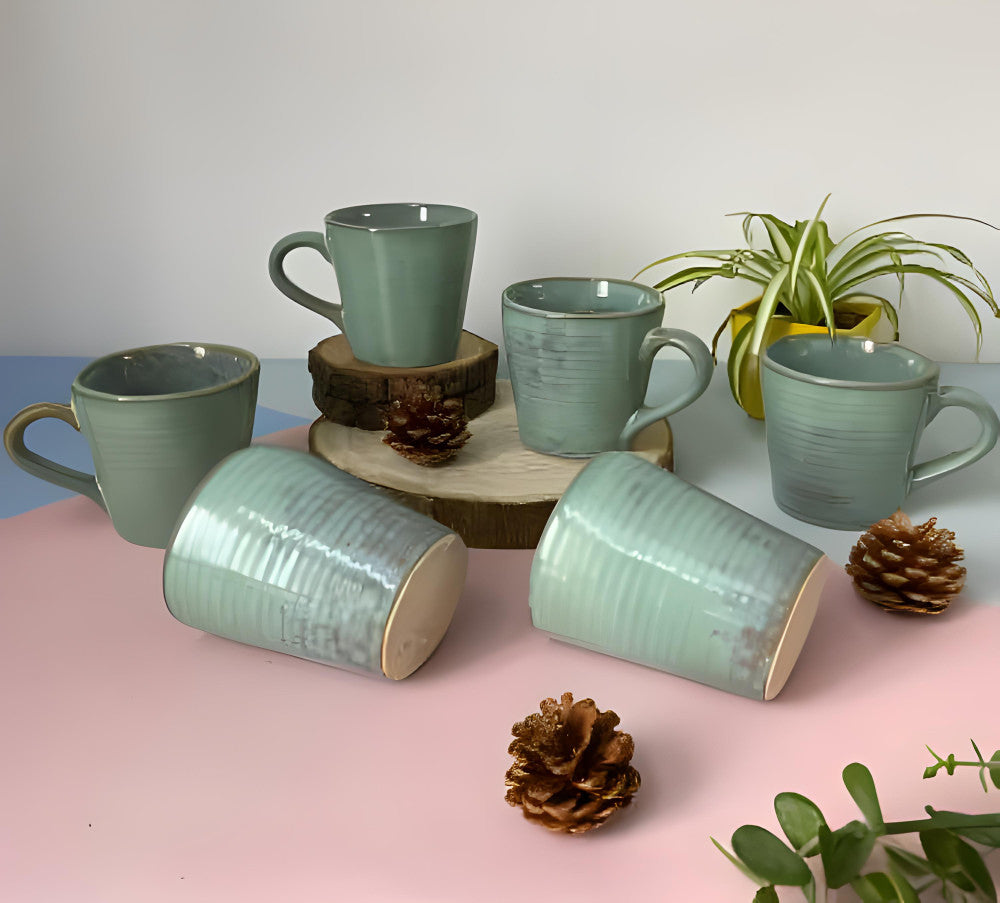 Sea Green Coloured Coffee Mug