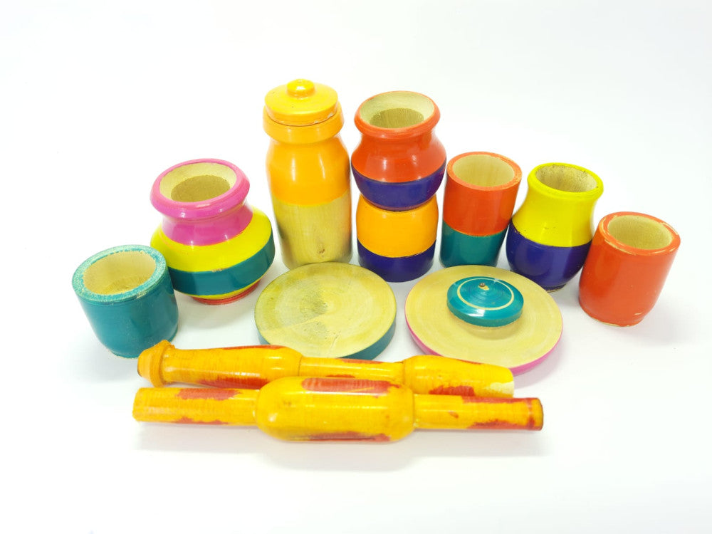 Sehore Wooden Kitchen Set