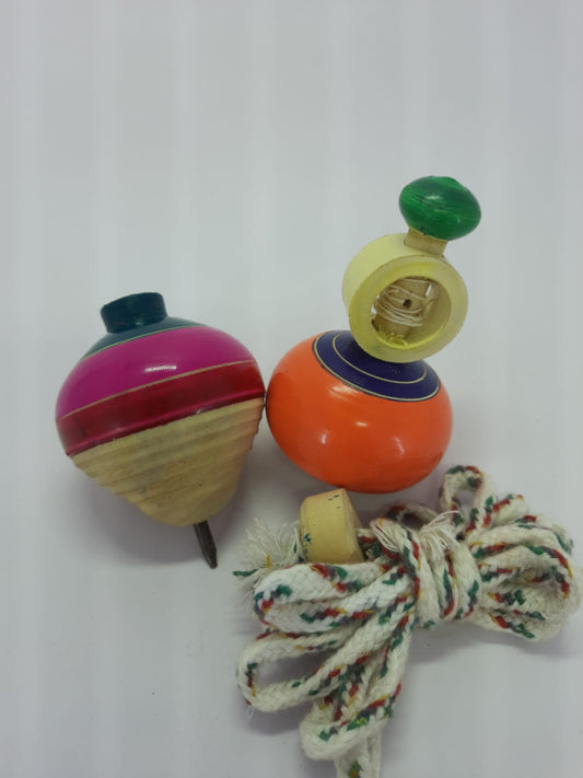 Sehore Wooden Two Different Types Lattu