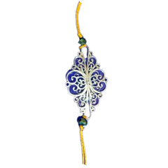 Silver Filigree of Karimnagar Stylish Rakhi