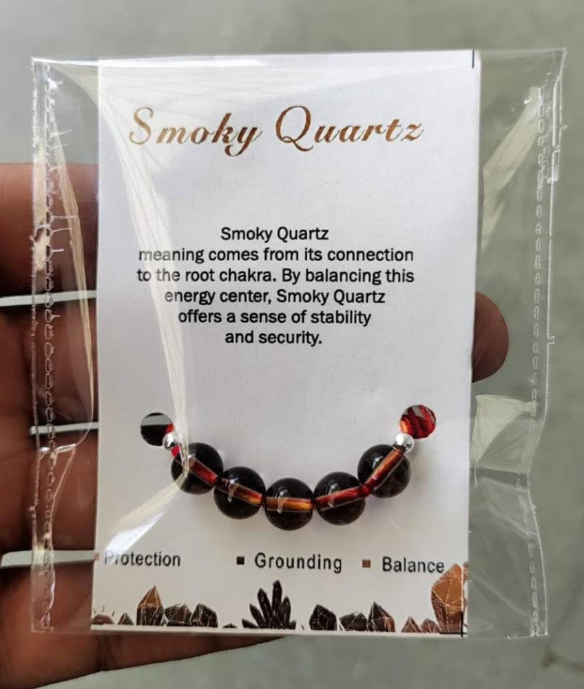 Smoky Quartz Rakhi