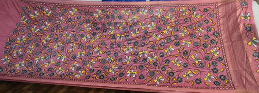 Sohrai Khovar Tussar Munga Silk Saree Style 2