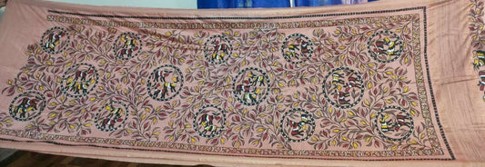 Sohrai Khovar Tussar Munga Silk Saree Style 3