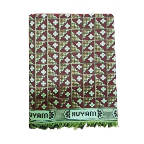 Cotton Premium Solapur Chaddar In Red & Green Colour For Room Decor